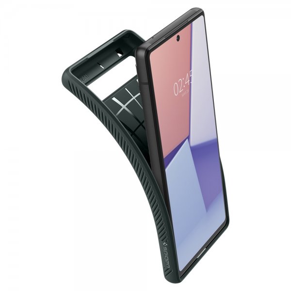 Spigen Google Pixel 6a -kuoret Liquid Air Midnight Green