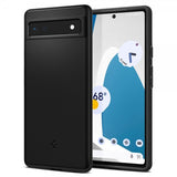 Spigen Google Pixel 6a Thin Fit -suojakuori, musta