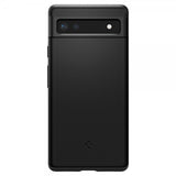 Spigen Google Pixel 6a Thin Fit -suojakuori, musta