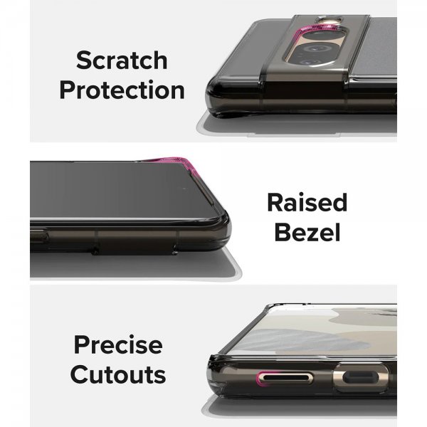 Ringke Google Pixel 7 Pro -suojakuori Fusion Matte Smoke Black