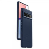 Spigen Google Pixel 7 Pro -kuori, Liquid Air, tummansininen