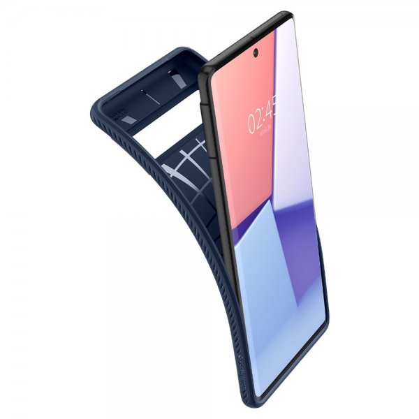 Spigen Google Pixel 7 Pro -kuori, Liquid Air, tummansininen