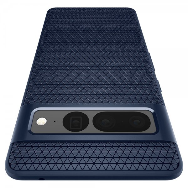 Spigen Google Pixel 7 Pro -kuori, Liquid Air, tummansininen
