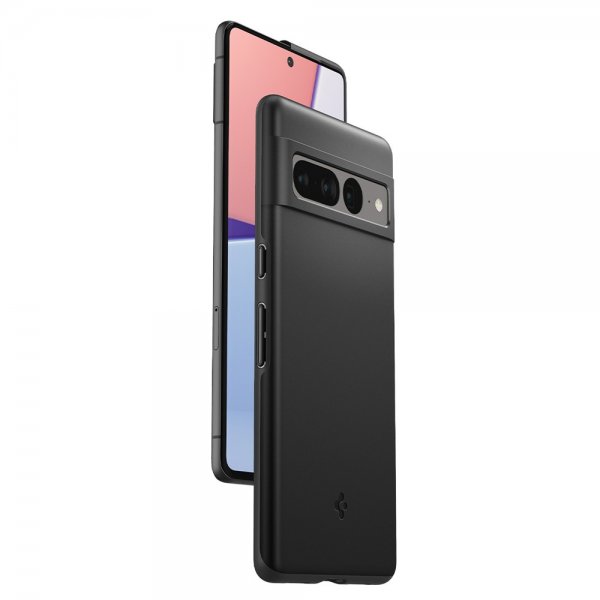 Spigen Google Pixel 7 Pro Kuori Thin Fit Musta