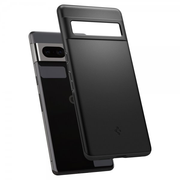 Spigen Google Pixel 7 Pro Kuori Thin Fit Musta