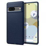 Spigen Google Pixel 7 -suojakuori, Liquid Air, tummansininen