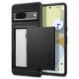 Spigen Google Pixel 7 -suojakuori Slim Armor CS, musta