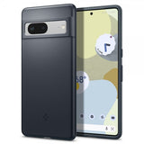 Spigen Google Pixel 7 Thin Fit Metal Slate -suojakuori