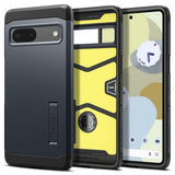 Spigen Google Pixel 7 -kuori Tough Armor Metal Slate