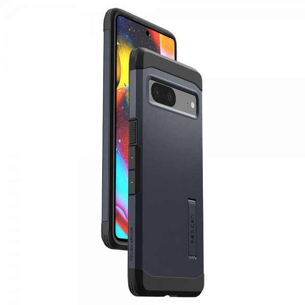 Spigen Google Pixel 7 -kuori Tough Armor Metal Slate