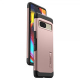 Spigen Google Pixel 7 -suojakuori Tough Armor, ruusukulta