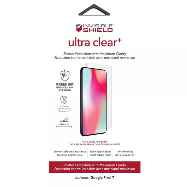 ZAGG InvisibleShield Google Pixel 7 -näytönsuoja Ultra Clear