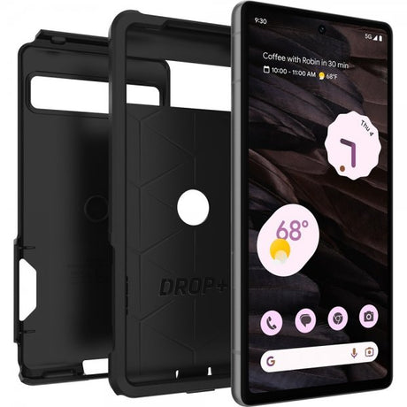 Otterbox Google Pixel 7a -suojakotelo Commuter, musta