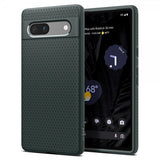 Spigen Google Pixel 7a -suojakuori Liquid Air Abyss Green