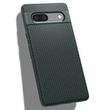Spigen Google Pixel 7a -suojakuori Liquid Air Abyss Green