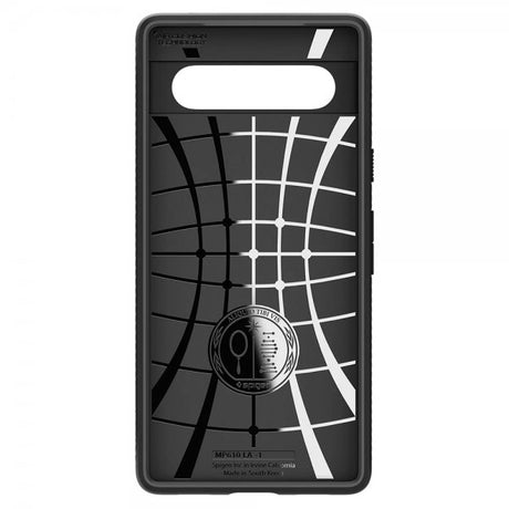 Spigen Google Pixel 7a Kuori Liquid Air Mattamusta