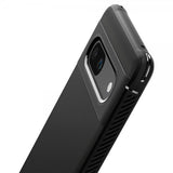 Spigen Google Pixel 7a -kuori, Rugged Armor, mattamusta