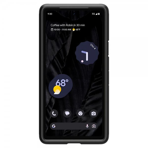 Spigen Google Pixel 7a Tough Armor -suojakuori, musta