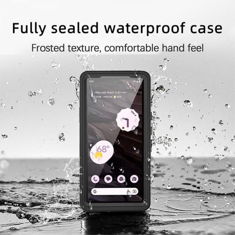 Redpepper Google Pixel 7a Vedenkestävä IP68 Suojakuori, musta
