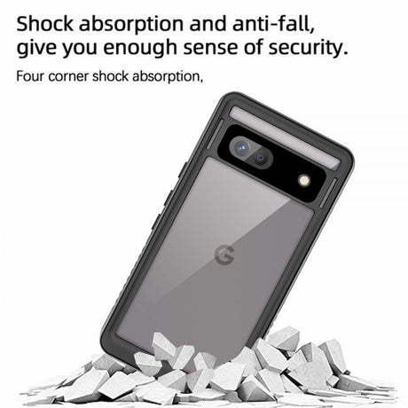 Redpepper Google Pixel 7a Vedenkestävä IP68 Suojakuori, musta