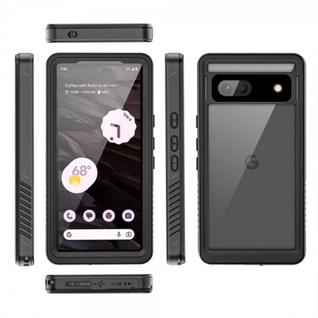 Redpepper Google Pixel 7a Vedenkestävä IP68 Suojakuori, musta