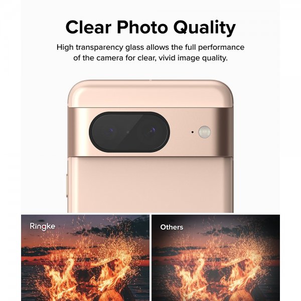 Ringke Google Pixel 8 Kameran suojalasi 3-pakkaus