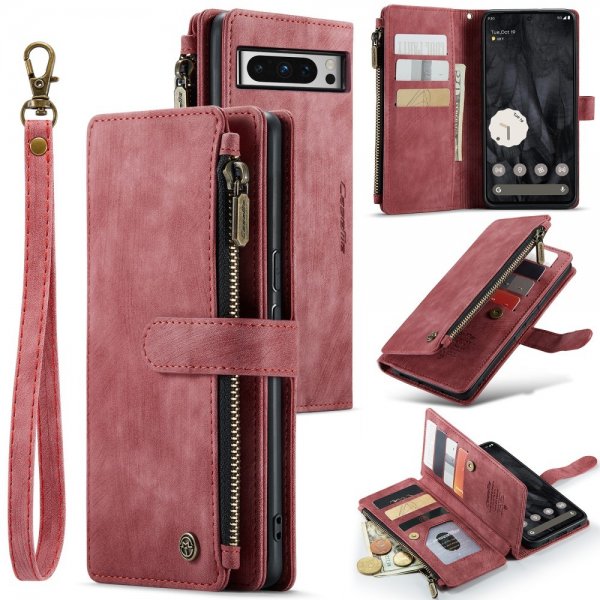 CaseMe Google Pixel 8 Pro Kotelo C30 Series Punainen