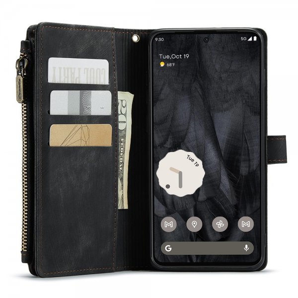 CaseMe Google Pixel 8 Pro Kotelo C30 -sarja Musta