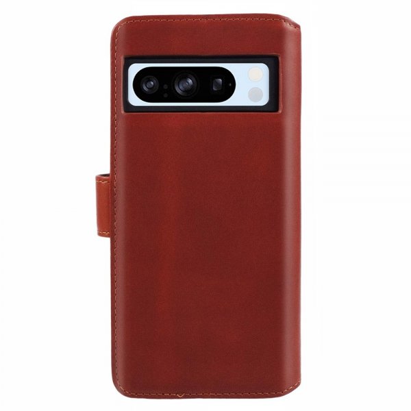 Nordic Covers Google Pixel 8 Pro suojakotelo Essential Leather Maple Brown