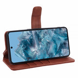 Nordic Covers Google Pixel 8 Pro suojakotelo Essential Leather Maple Brown