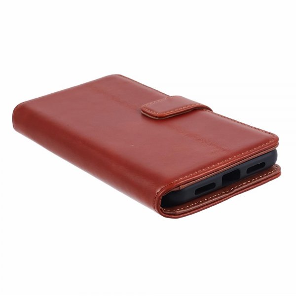 Nordic Covers Google Pixel 8 Pro suojakotelo Essential Leather Maple Brown