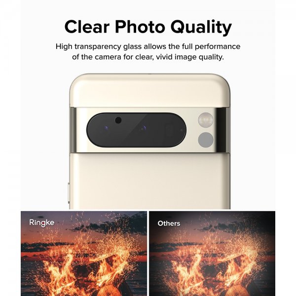 Ringke Google Pixel 8 Pro Kamerasuojalasi 3-pakkaus