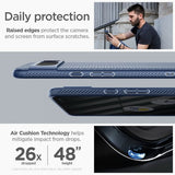 Spigen Google Pixel 8 Pro -suojakuori, Liquid Air, tummansininen