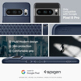 Spigen Google Pixel 8 Pro -suojakuori, Liquid Air, tummansininen