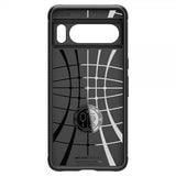 Spigen Google Pixel 8 Pro -suojakuori Rugged Armor Matte Black