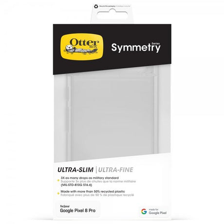 Otterbox Google Pixel 8 Pro Suojakuori Symmetry kirkas läpinäkyvä