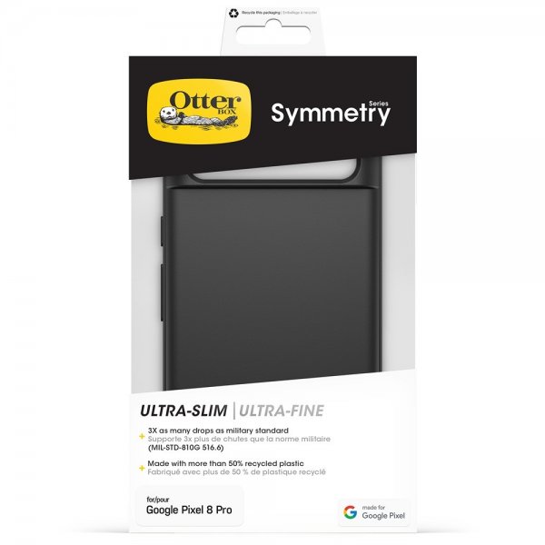 Otterbox Google Pixel 8 Pro Suojakuori Symmetry Musta