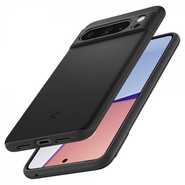 Spigen Google Pixel 8 Pro Thin Fit -suojakuori, musta