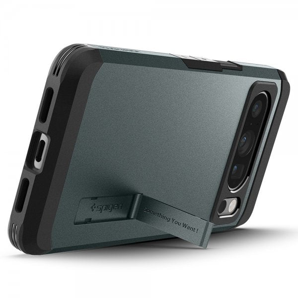 Spigen Google Pixel 8 Pro -suojakuori Tough Armor Abyss Green