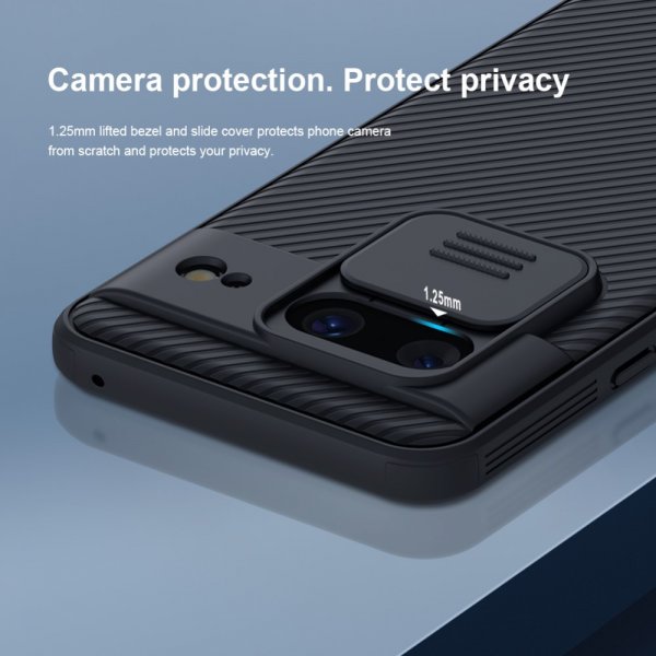 Nillkin Google Pixel 8 CamShield Pro -suojakuori Musta