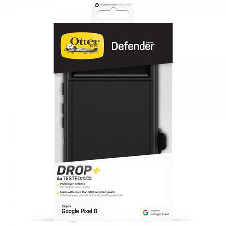 Otterbox Google Pixel 8 Suojakuori Defender Musta