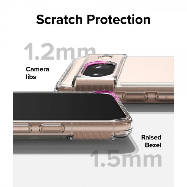 Ringke Google Pixel 8 -suojakuori Fusion Matte Clear