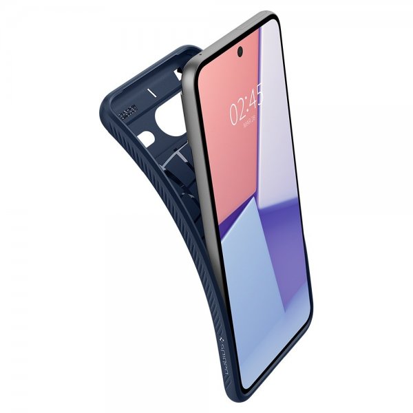 Spigen Google Pixel 8 -kuori, Liquid Air, tummansininen
