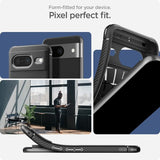 Spigen Google Pixel 8 -kuori Rugged Armor Matte Black