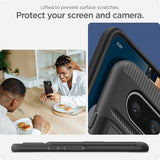 Spigen Google Pixel 8 Kuoret Slim Armor CS Musta