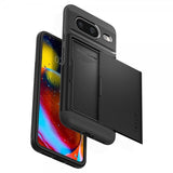Spigen Google Pixel 8 Kuoret Slim Armor CS Musta