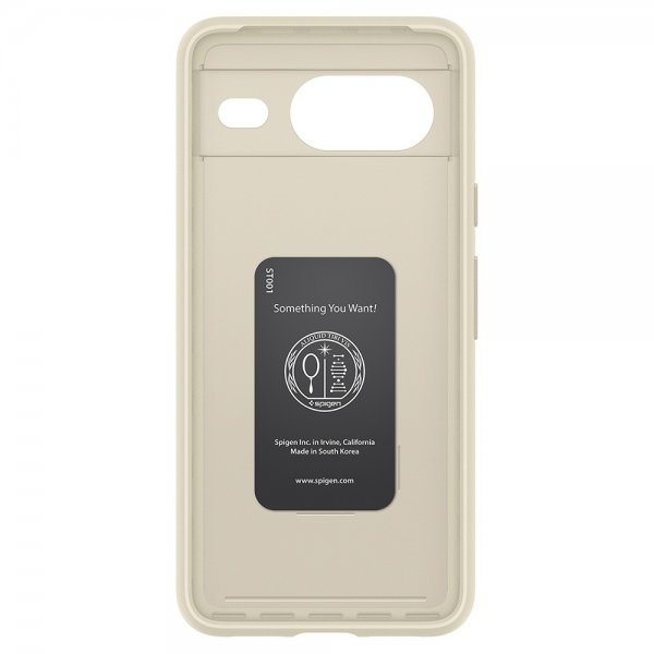 Spigen Google Pixel 8 Thin Fit -kuori, mykkä beige