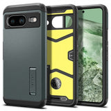 Spigen Google Pixel 8 -suojakuori Tough Armor Abyss Green