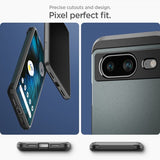 Spigen Google Pixel 8 -suojakuori Tough Armor Abyss Green