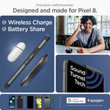Spigen Google Pixel 8 -suojakuori Tough Armor Abyss Green
